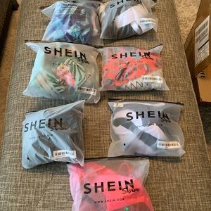 7 one piece bathing suit bundle.